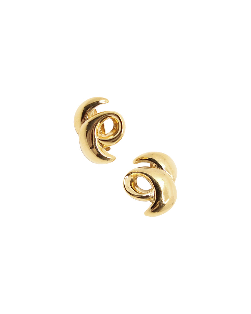 1990s Givenchy Knot Earrings