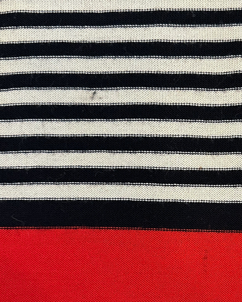 Sonia Rykiel Vintage - Embroidred Stripe Top