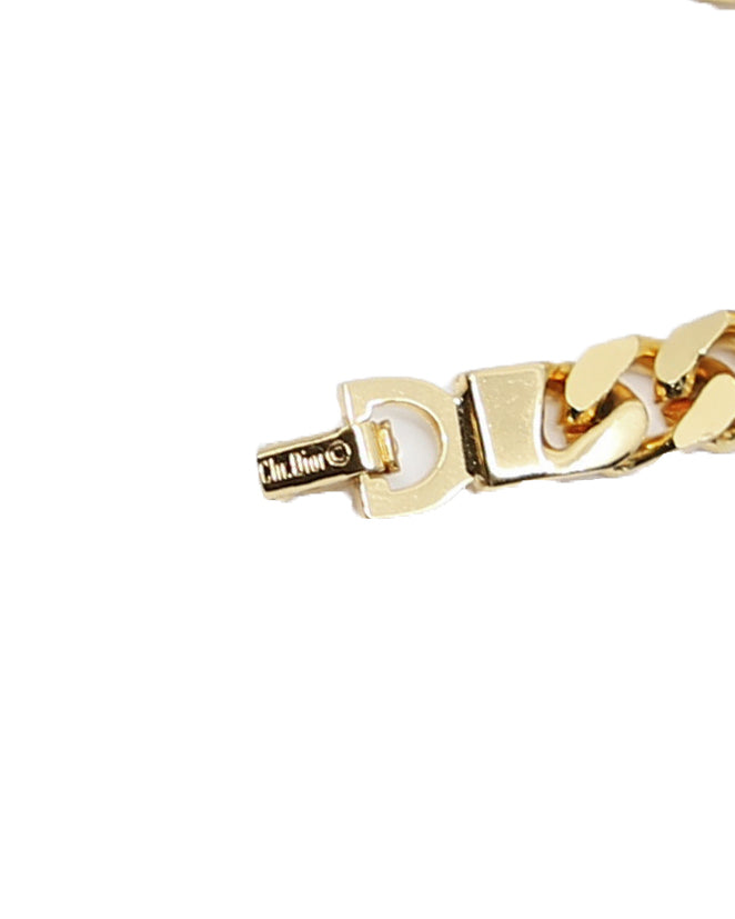1980s Christian Dior Cabochon Stones Bracelet