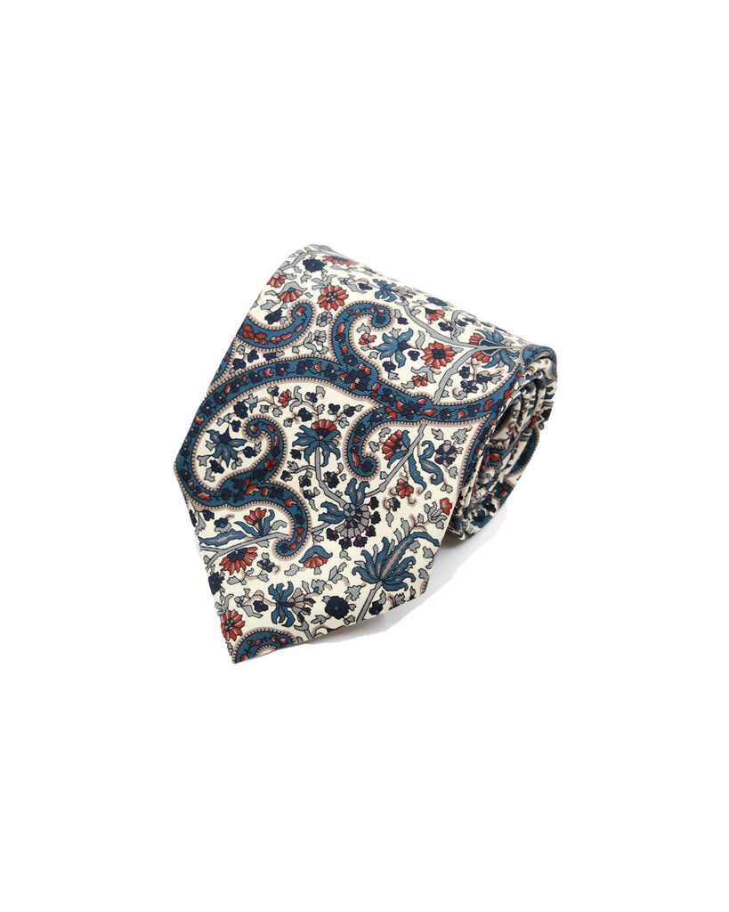 Vintage Christian Dior Floral Pattern Tie