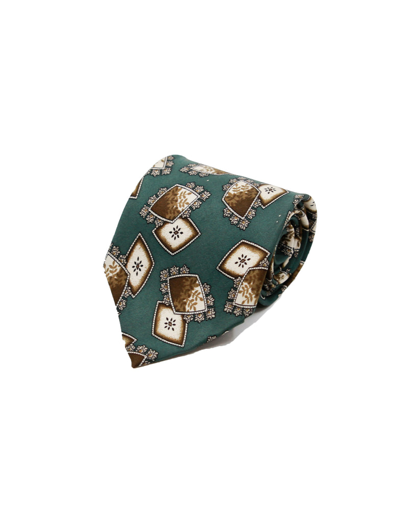 Vintage Abstract Pattern Tie