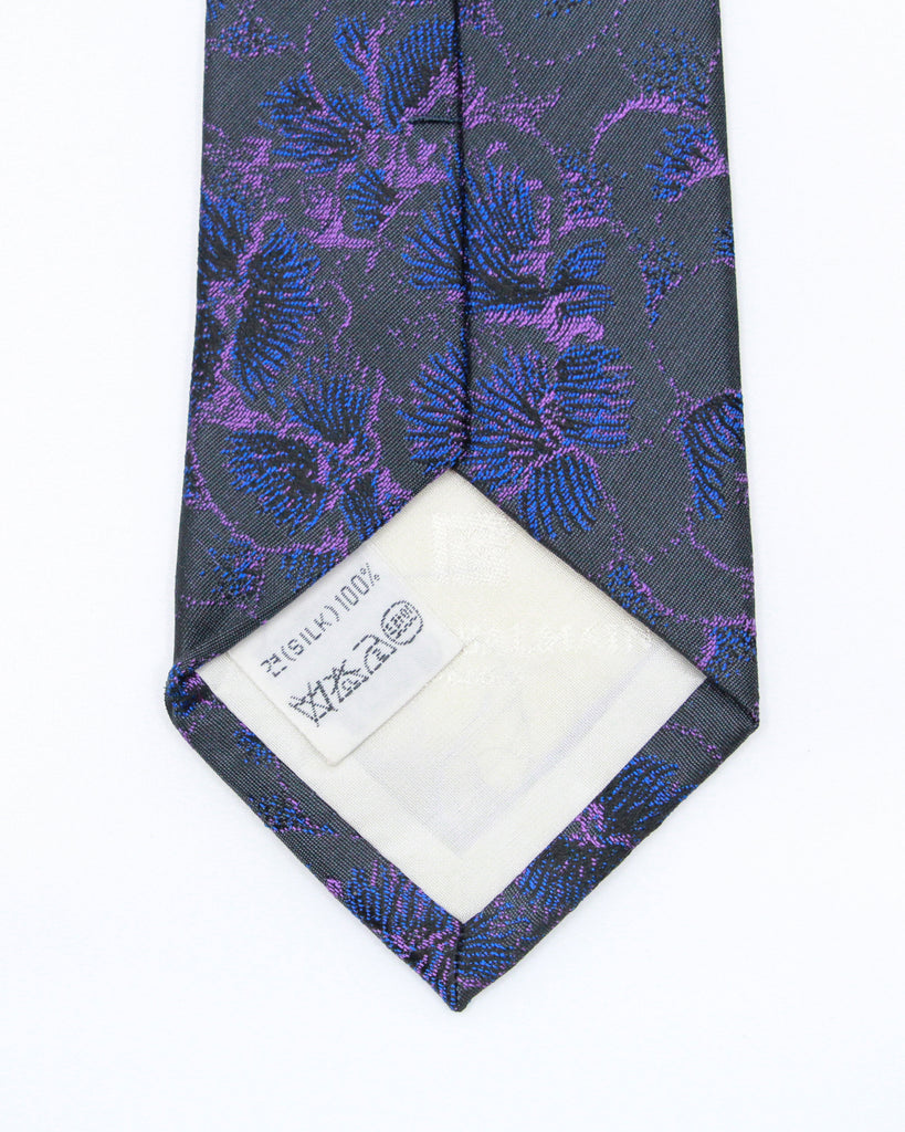 1990s Pierre Balmain Floral Pattern Tie