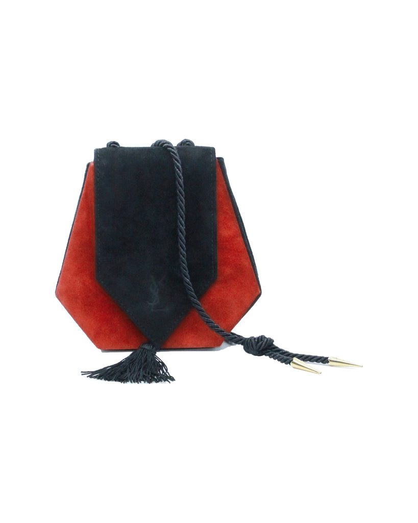 1970s Yves Saint Laurent Tassel Shoulder Bag