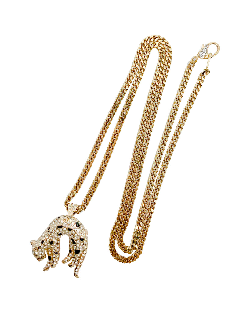 Vintage Leopard Necklace