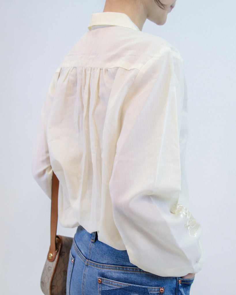 Vintage Embroidery Blouse
