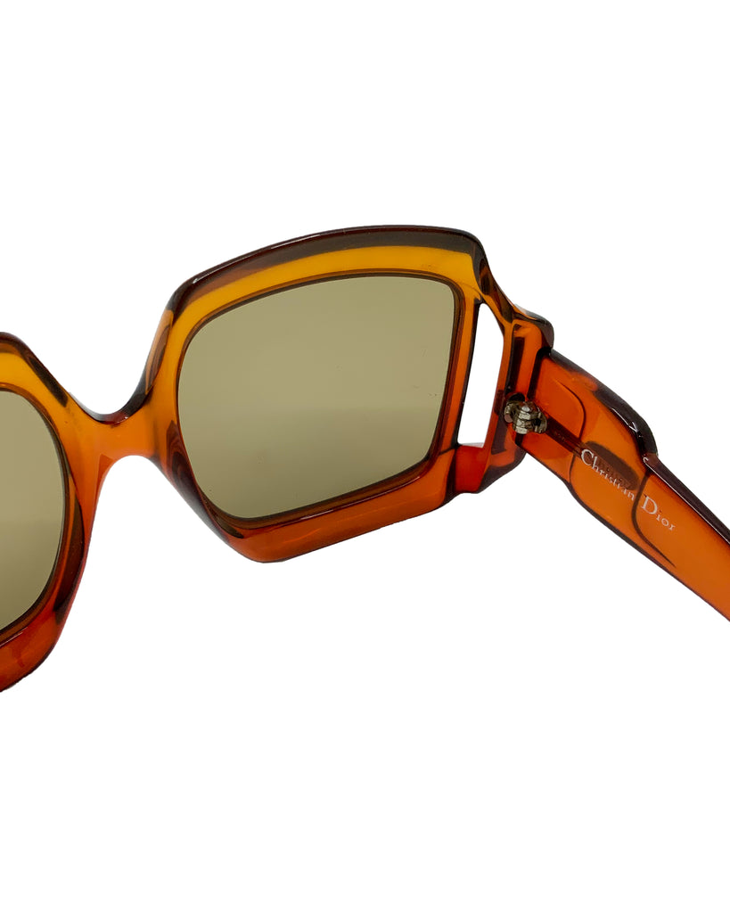 Vintage Christian Dior 1970s Oversized Sunglasses(D70)